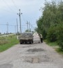 Продолжается ремонт дорог улиц поселка Михайловский.