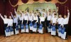 В МОУ "СОШ МО пос. Михайловский" состоялось посвящение учащихся 8 класса в юные менделеевцы .