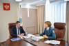 Губернатор обсудил с руководителем регионального управления ФНС Еленой Красновой итоги работы налоговой службы в 2022 году