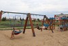 В посёлке Новооктябрьский открылась новая детская игровая площадка