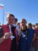 Делегация активистов Движения Первых нашей школы побывала в легендарном месте - месте приземления Ю.Гагарина