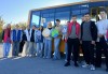 Делегация активистов Движения Первых нашей школы побывала в легендарном месте - месте приземления Ю.Гагарина